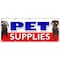 Signmission PET SUPPLIES BANNER SIGN pets accessories fish bird cat dog supply B-120 Pet Supplies - alternate 1
